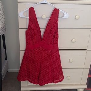 Showpo Red Romper